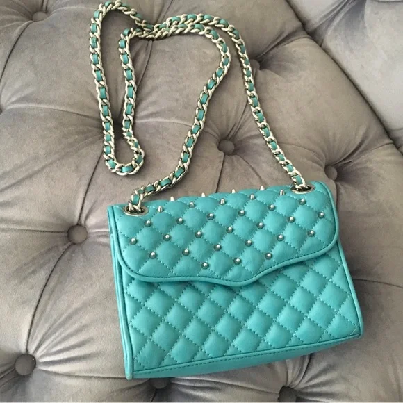 Rebecca Minkoff Awesome Studded Quilted Mini Affair Convertible Crossbody Bag - Picture 7 of 12